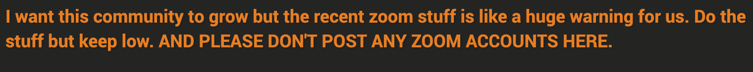 Zoom credential leak forum post - SpyCloud Analysis