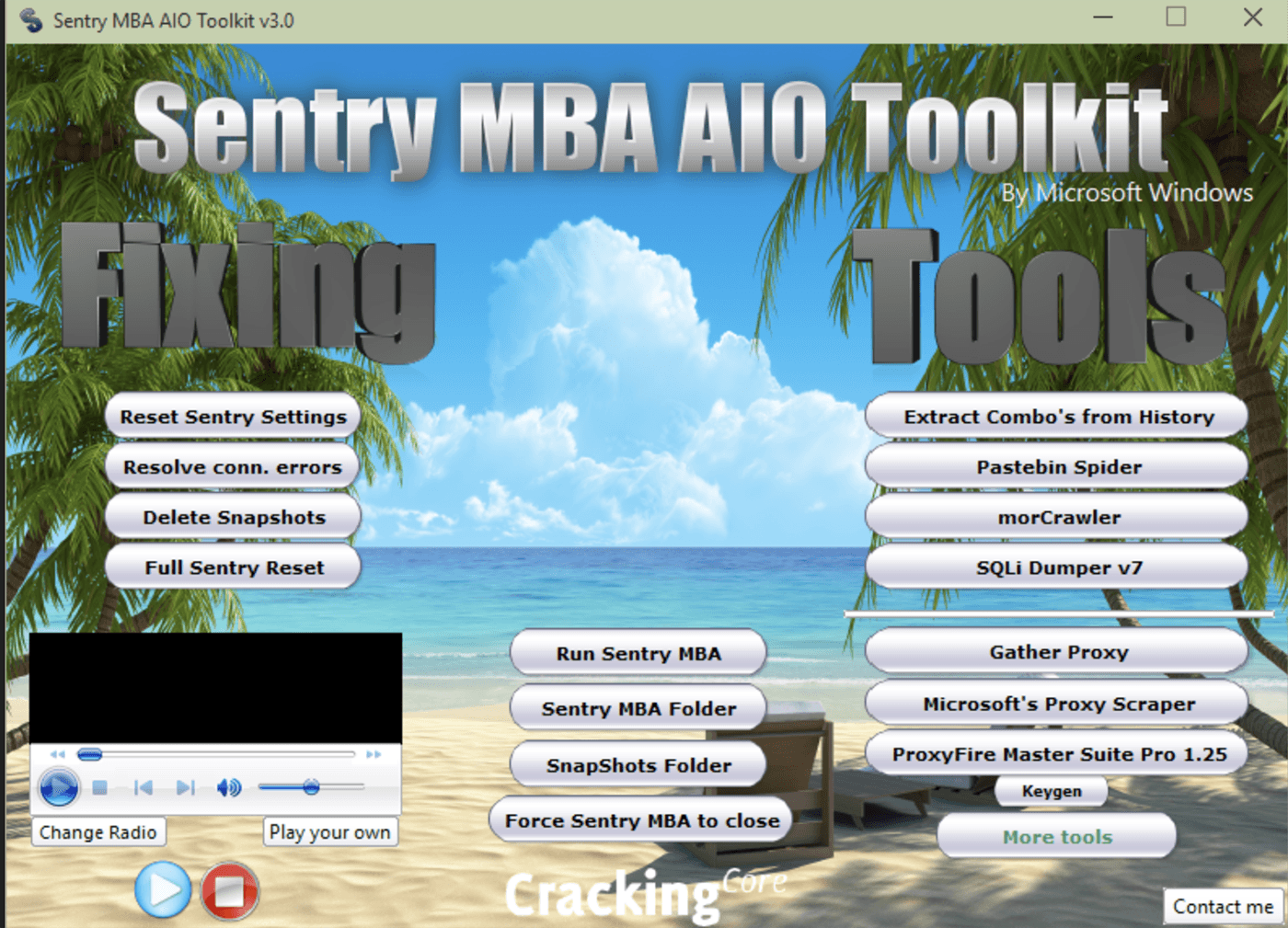 Sentry MBA AIO Toolkit