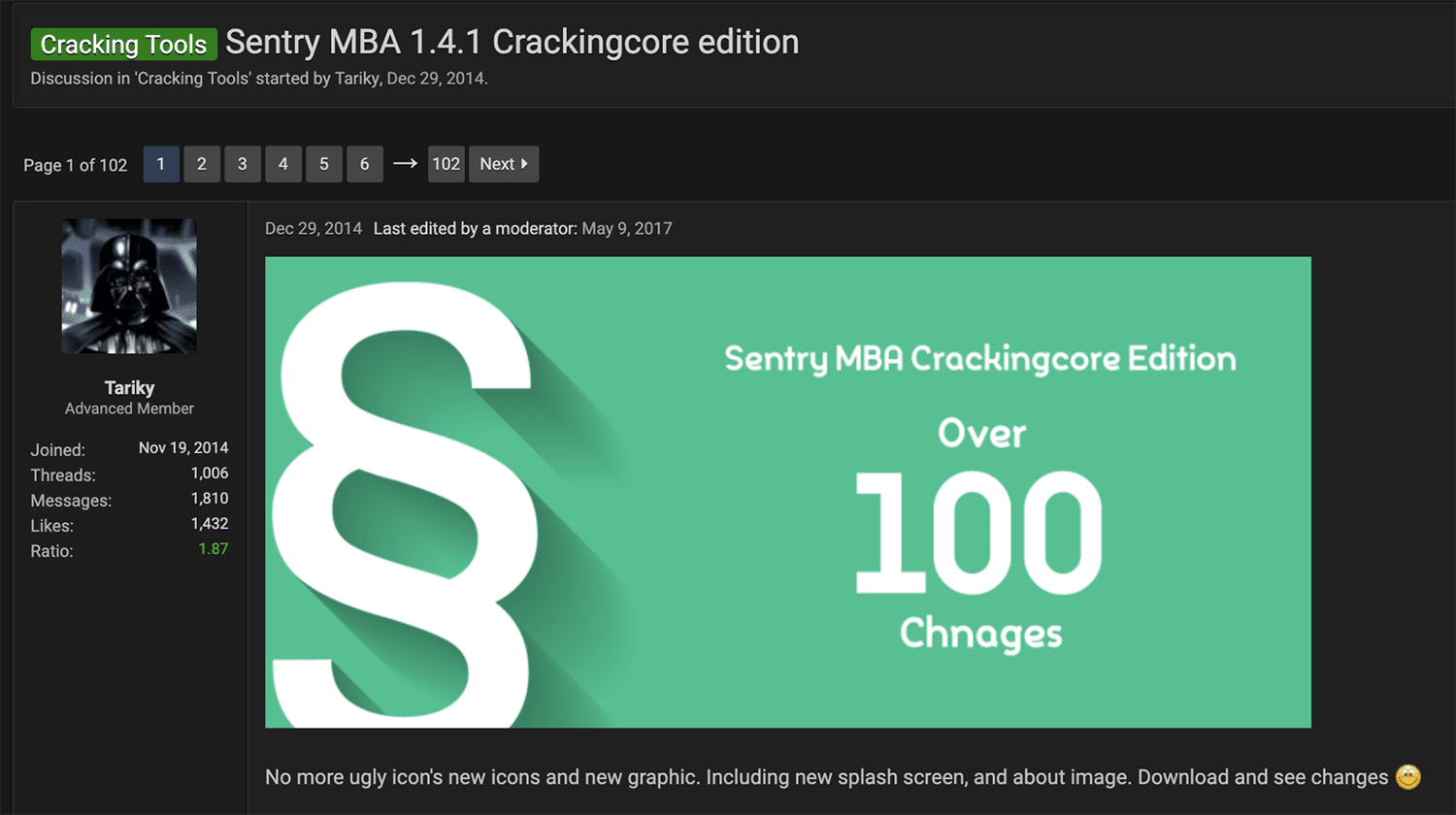 Sentry MBA 1.4.1 Crackingcore