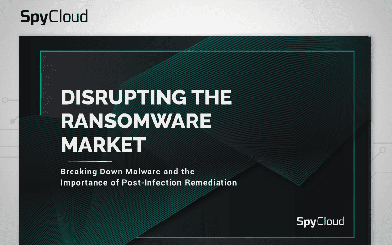 Disrupting the Ransomware Market