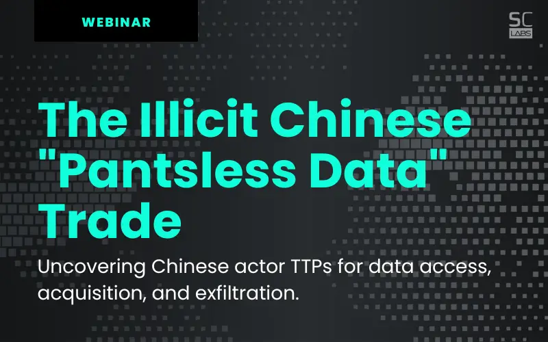 The Illicit Chinese Pantsless Data Trade