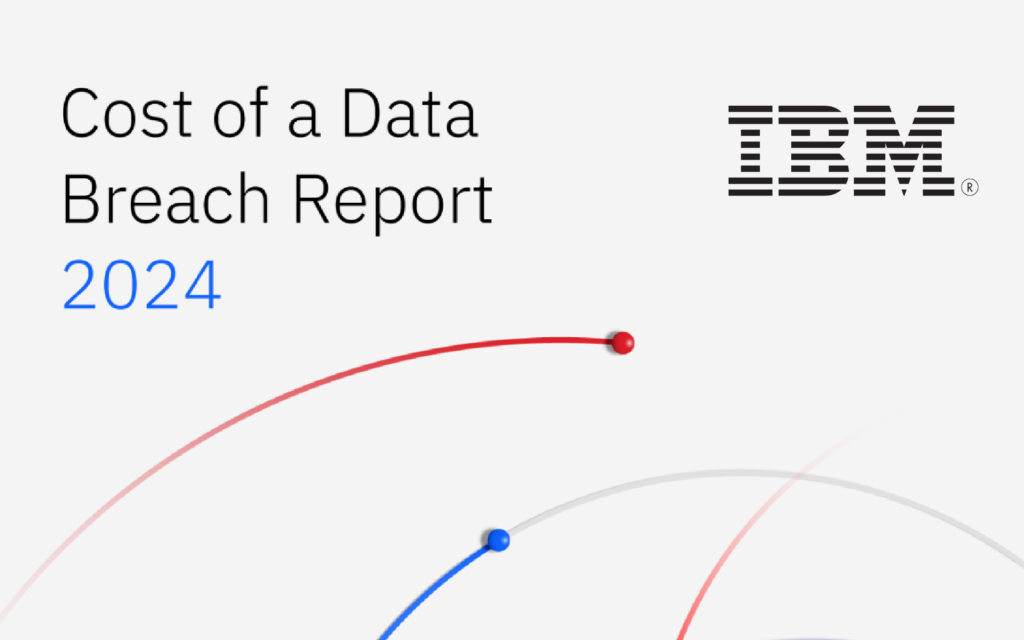 IBM cost of a data breach report cover