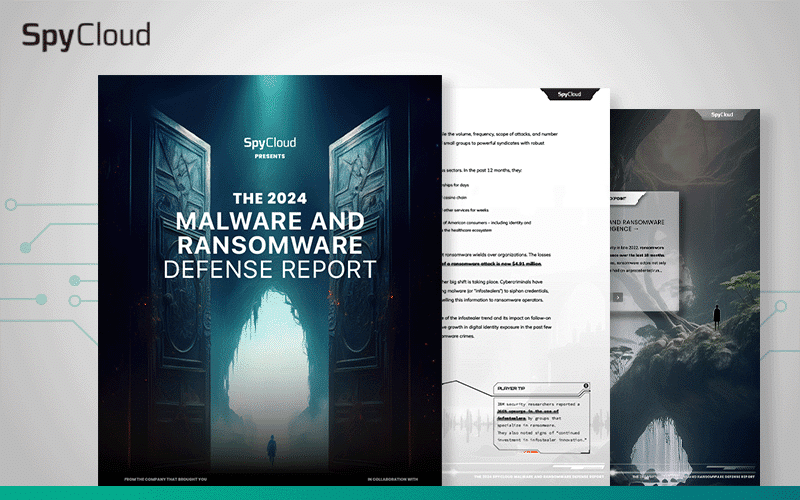 2024 SpyCloud Malware and Ransomware Defense Report