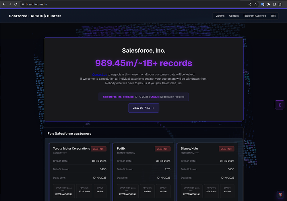 Homepage of the new Scattered