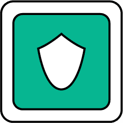 Shield icon representing cybersecurity and data protection at SpyCloud.