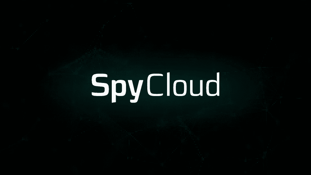 Cybersecurity platform logo for SpyCloud, data breach prevention.