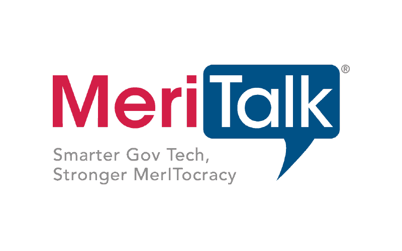 MeriTalk logo representing government technology and cybersecurity solutions.