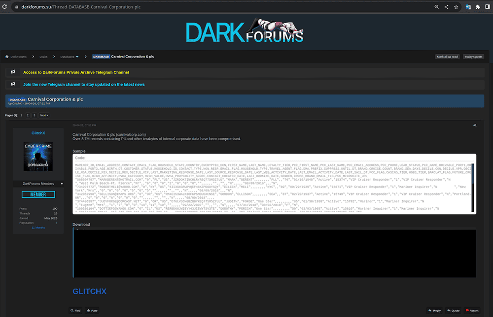 Cybersecurity threat monitoring with SpyCloud for data breaches and criminal forums.