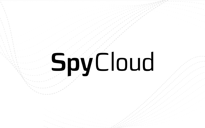 SpyCloud logo representing data security and cyber threat protection.