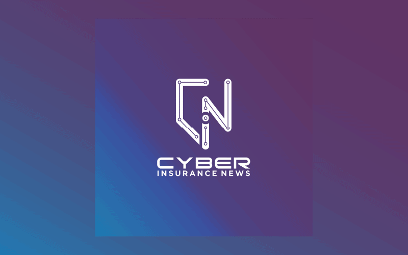Cyber Insurance News logo with circuit design and shield.