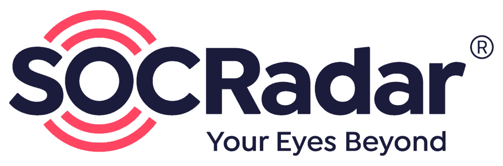 SOCRadar logo with tagline Your Eyes Beyond for cybersecurity.