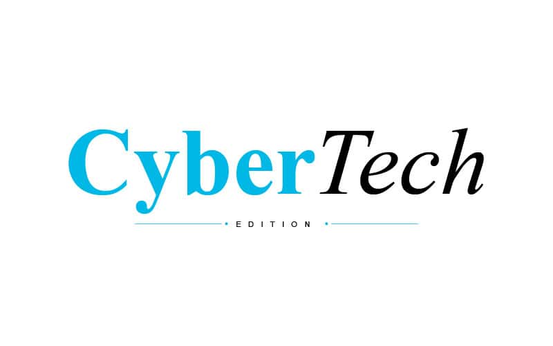 CyberTech Edition logo with blue and black text on white background.