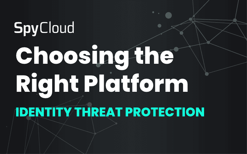 Cybersecurity platform for identity threat protection and data security.